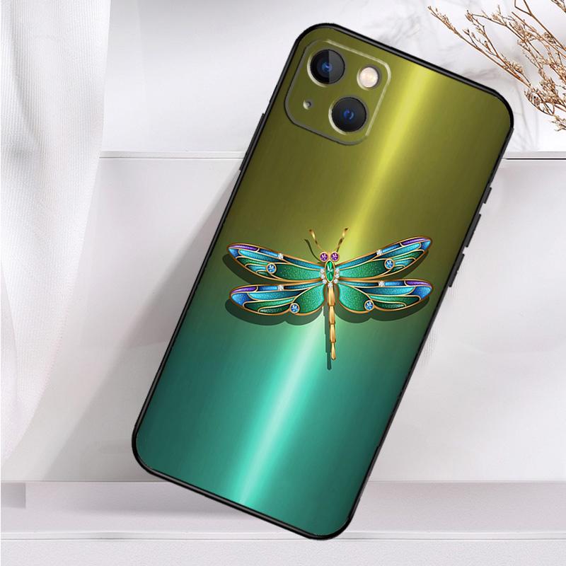 Чехол для телефона Dragonfly для iPhone 16 15 14 13 12 11 Pro Max Mini X XR XS Max 7 8 Plus задняя крышка