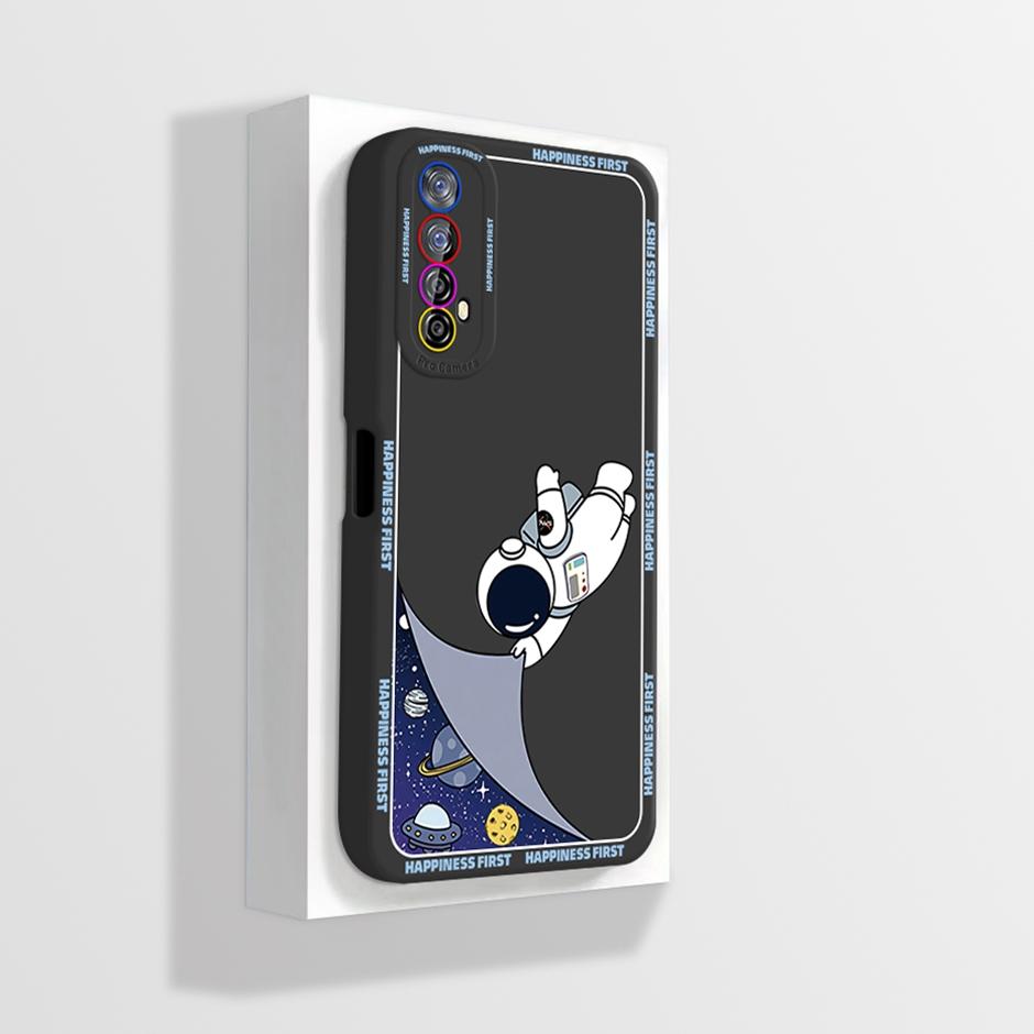 For Realme 7 Case Soft Silicone Cute Cartoon Phone Cover Shell for OPPO Realme Narzo 20 Pro 30 Narzo30 4G Cases New Design Funda