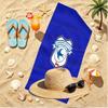 Cardiff City FC Print Beach Towel, Versatile Lightweight Absorbent Beach Towel for Pool Surf Yoga Bathroom, Perfect Birthday Holiday Gift