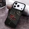 Чехол для телефона Муай Тай для iPhone 17 16 15 Pro Max Air 14 13 12 11 Plus Ударопрочный Чехол Capa