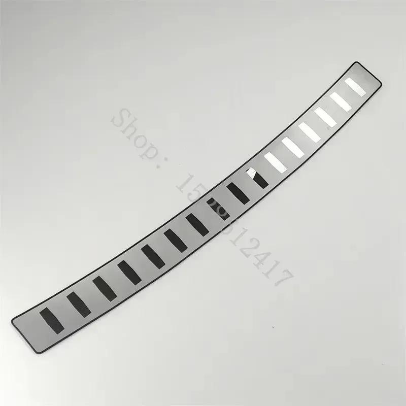 Car Accessories For VW POLO -2024 stainless ExternalRear Bumper Protector Sill Trunk Rear guard Tread Plate cover Trim