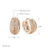 Latest Fancy Stylish Zircon Copper Bali Earrings for Women and Girls