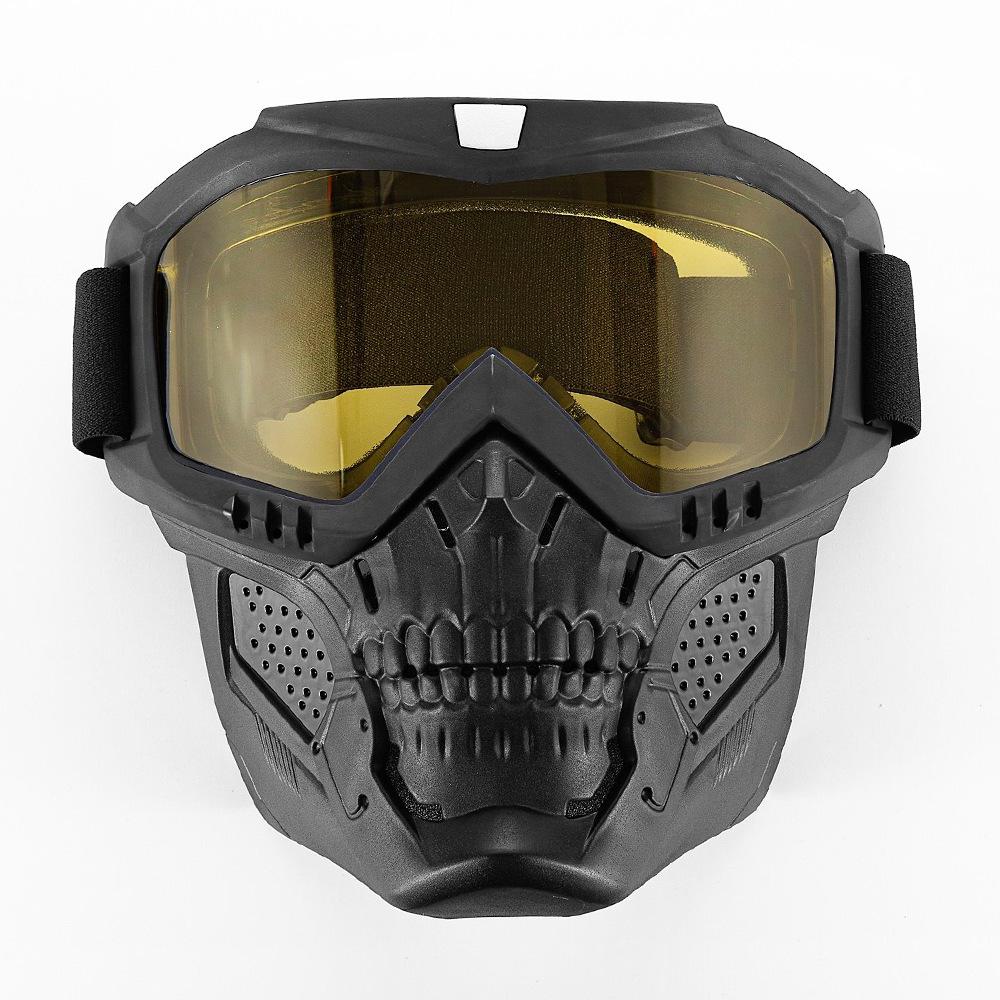 Skull Mask Locomotive Protection Off-Road Glasses Devil Mask Motorcycle Goggles Rider Goggles