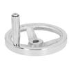 Round Shape Cast Iron Handwheel Cast Iron Material Hand Wheel with Handle  For Lathe