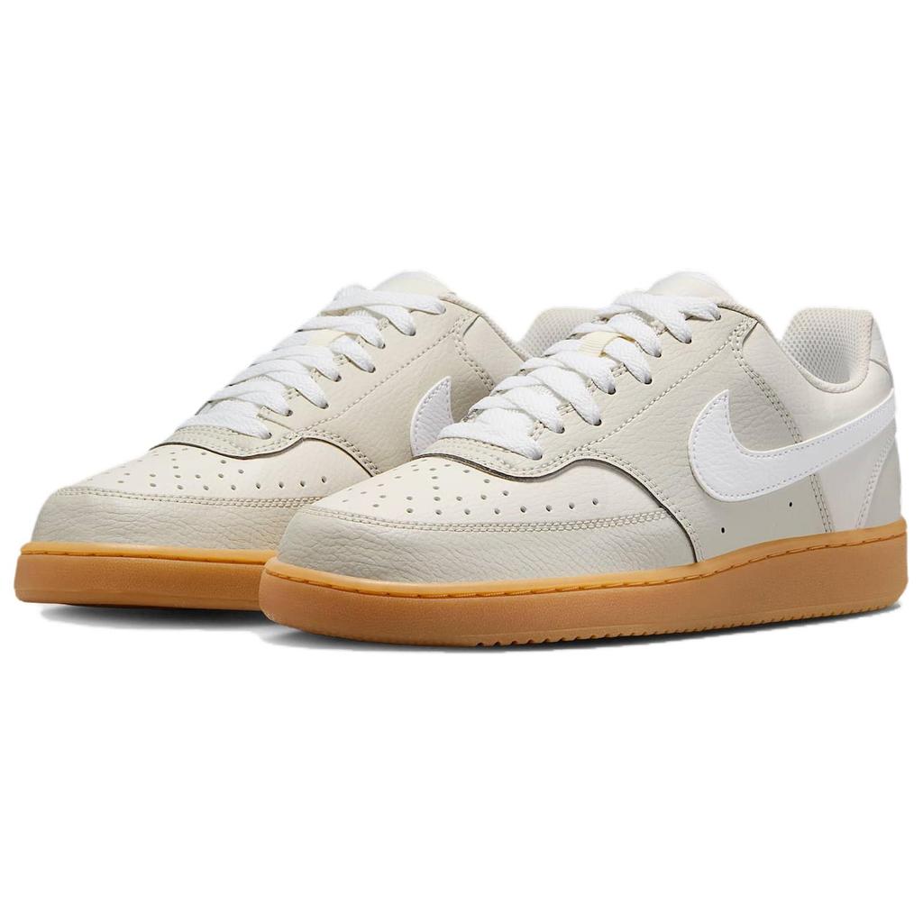 Nike Court Vision Low Light Bone Phantom Gum Yellow White Women's Sneakers IB7939-072