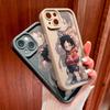 For iPhone 16 15 14 13 12 11 Pro Max XS Max XR X SE 8 7 Stylish Cool Boy Luffy Soft Silicone Full Lens Protect Phone Case