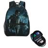 Игровой рюкзак Alan Wake 2 Школьный рюкзак Туристический дневной рюкзак для мужчин и женщин Модный книжный рюкзак Наплечные сумки