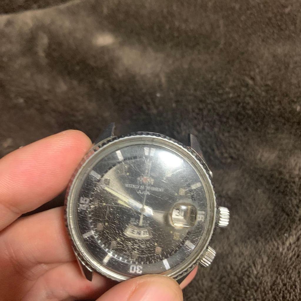Б/у ORIENT AAA WEEKLY AUTO ORIENT KING DIVER Часы Orient Антикварные King Diver