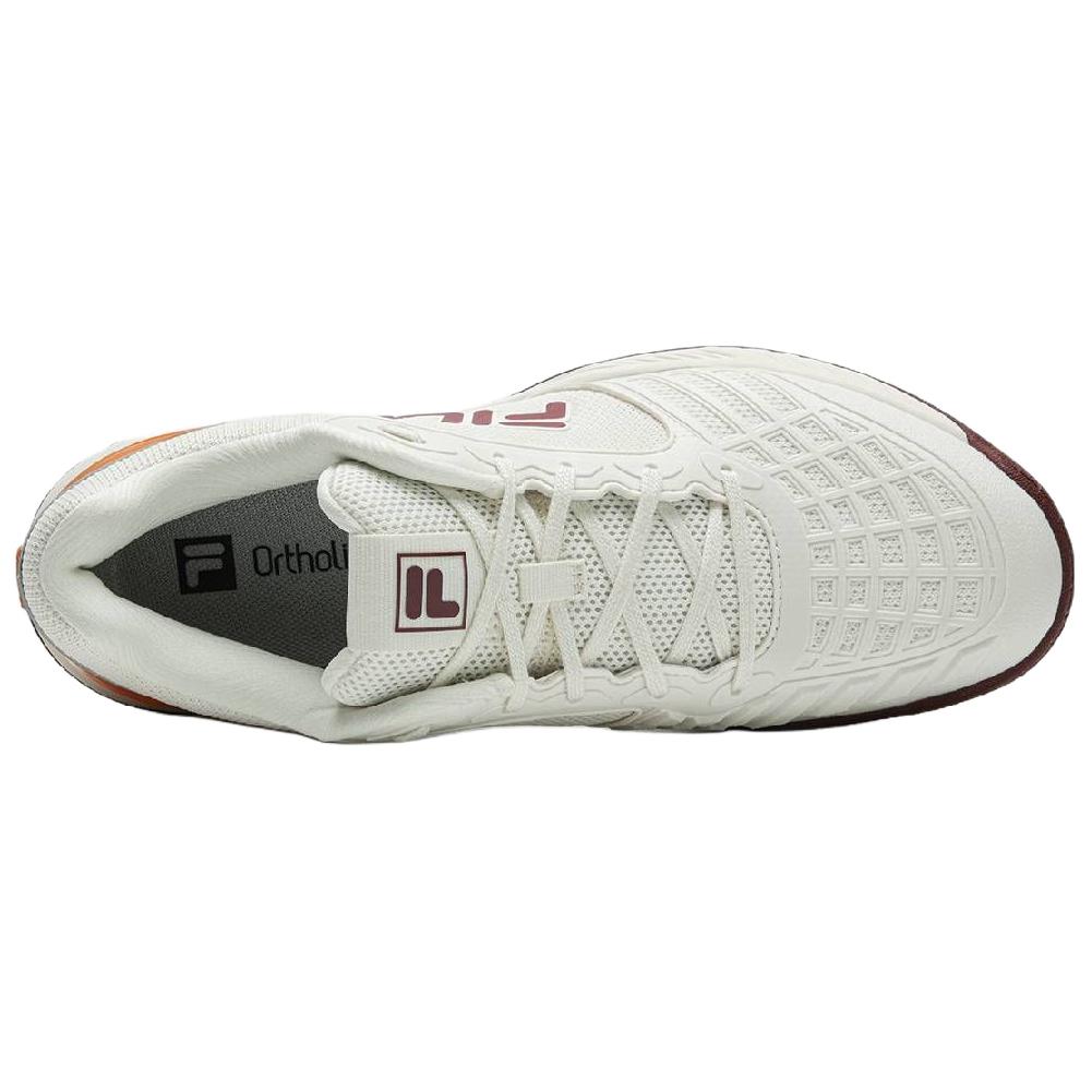 Fila Exillus 3 T9 Низкие Теннисные Кроссовки Женские Белый Красный Оранжевый A12W621507FWW