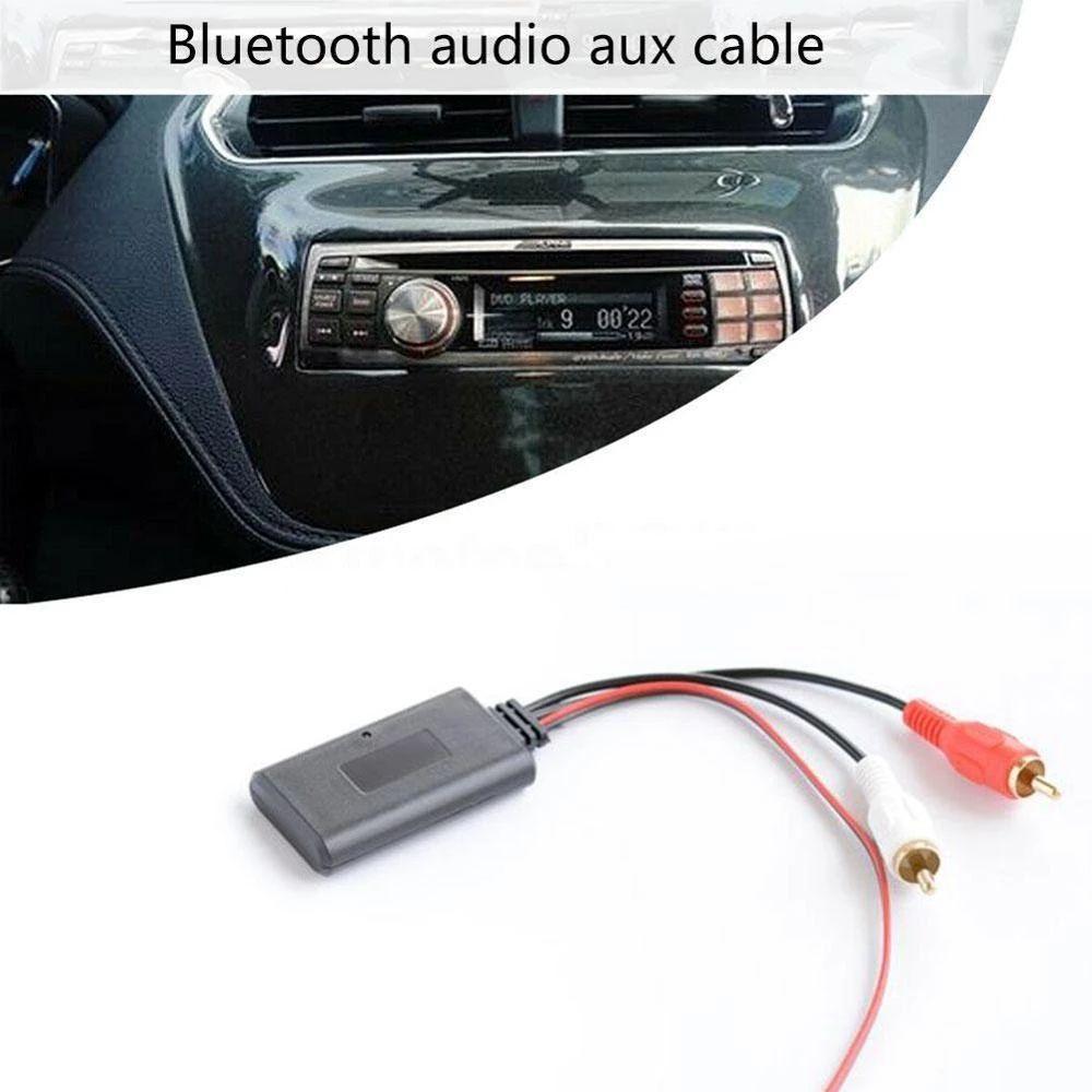 Audio Input Auto Play Wireless Music AUX Receiver Receiver Module 2 RCA Cable Bluetooth Receiver