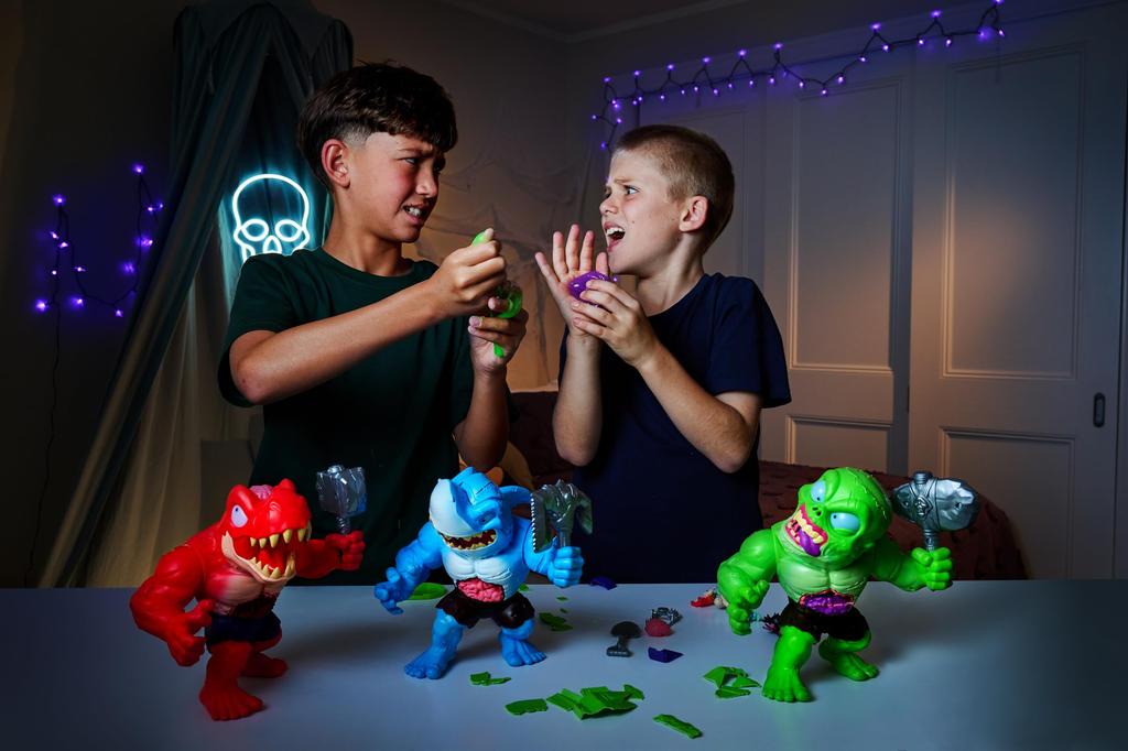 Smashers Мега Дом Ужасов (синий) от ZURU, Интерактивная и Коллекционная Игрушка для Детей и Подростков