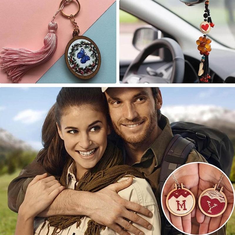 Мини-пяльцы для вышивания для различных видов рукоделия, вышивки, росписи по ткани