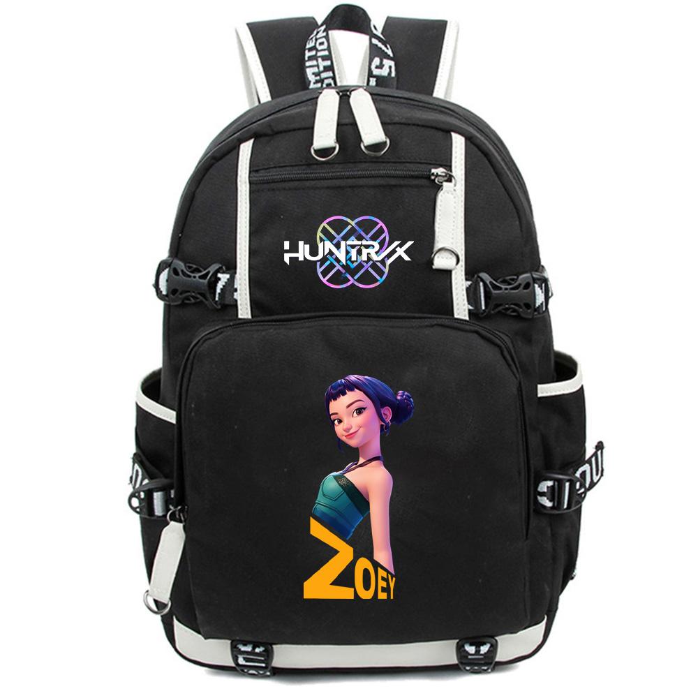 Anime K-Pop Demon Hunters Backpack Large Capacity Bookbag Laptop Unisex Student Boy Girl School Bag Large Capacity Travel Outdoor Bag Kid Gift Mochila