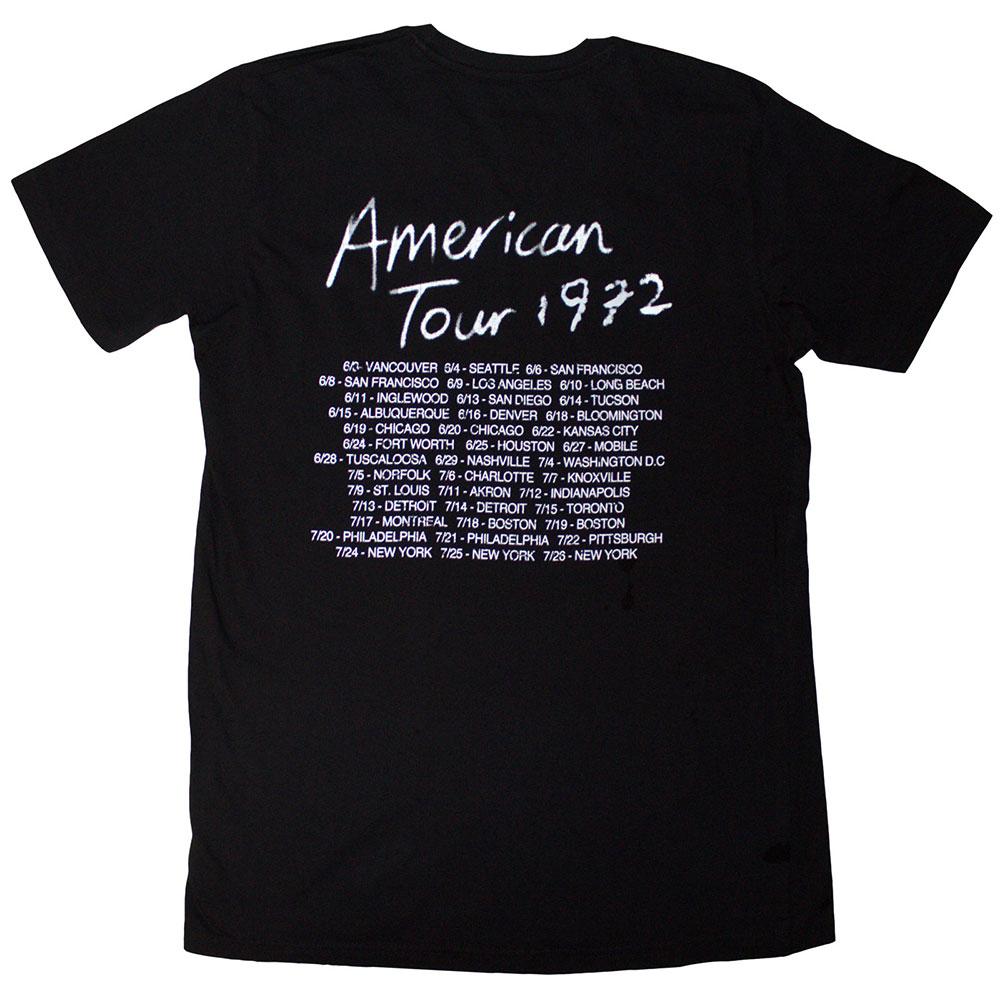 The Rolling Stones Unisex Adult Tour ´72 Back Print T-Shirt