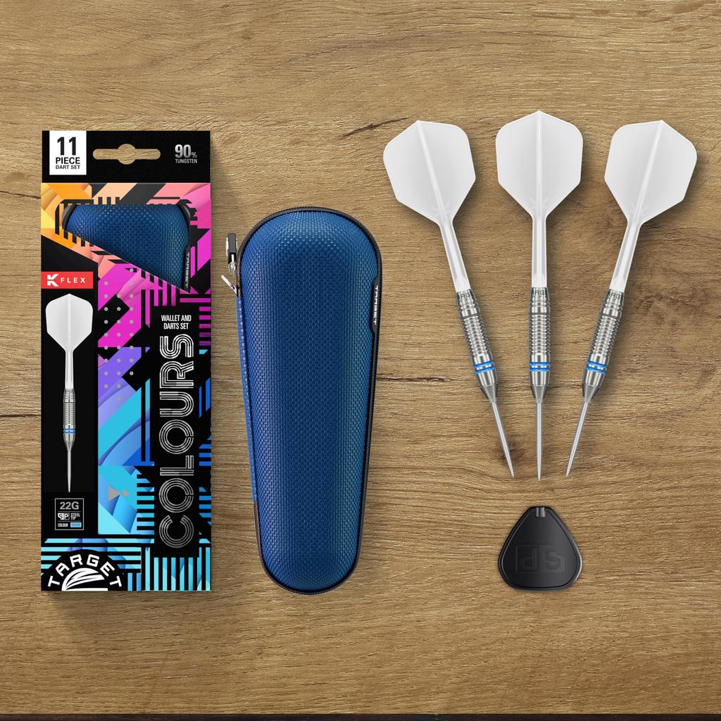 ЦВЕТА ЦВЕТОВ G4 24G SP ДРОТИК СО СТАЛЬНЫМ НАКОНЕЧНИКОМ 90% (Синий 22г)