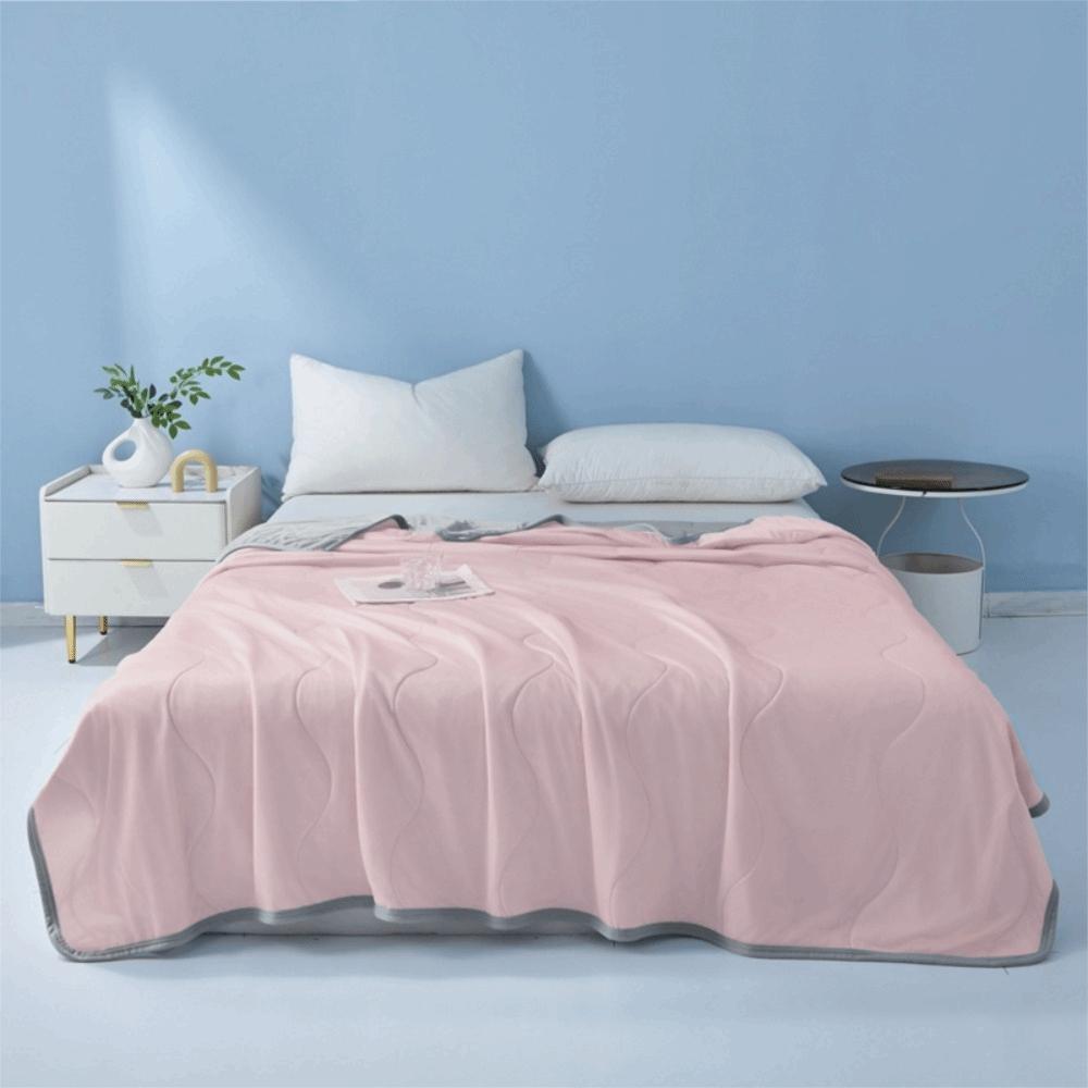 Thin Breathable Air-conditioning Comforters Machine Washable Throw Blanket  Dormitory