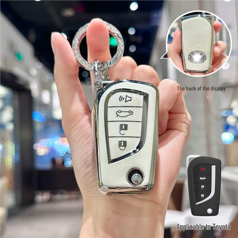 Чехол для ключа Toyota для Corolla, RAV4, Camry, Vios, Highlander, Asia Dragon, Velanda
