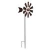 Metal Yard Windmill Decoration Vintage Waterproof Garden Wind Spinners Patio Ornament for Yard Garden Patio Lawn Outdoor