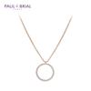 Paul Brial Pybn0183 Pg Round Cubic Necklace