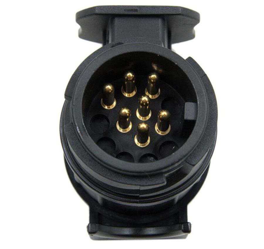 АДАПТЕР-КОНВЕРТЕР 13-КОНТАКТНЫЙ К 7-КОНТАКТНОМУ ДЛЯ АВТОМОБИЛЬНОГО ПРИЦЕПА, КАРАВАНА, ФАРКОПА