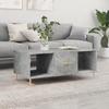 VidaXL Coffee Table Concrete Grey 102x50x40 Cm Engineered Wood 829288