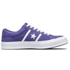 Converse One Star Academy Ox Удобные Универсальные Низкие Кеды из Канваса Унисекс Кроссовки Фиолетовый Белый 164391C