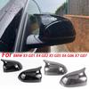 Для BMW X3 G01 X4 G02 X5 G05 X6 G06 X7 G07 2018 M стиль черный чехол для зеркала заднего вида X3M Look чехол для зеркала заднего вида