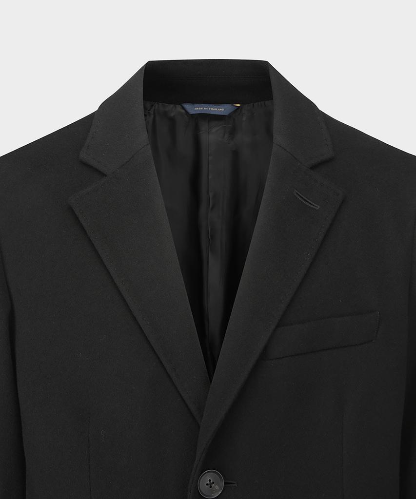 Brooks Brothers 1818 Storm System Top Coat (Black) (Bbcsmm5000Uef)