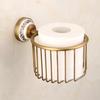 Bathroom Accessories Bath Hardware Set Antique Color Toilet Paper Holder Towel Rack Tissue Holder Cup Holder Robe Hook HJ-1800F