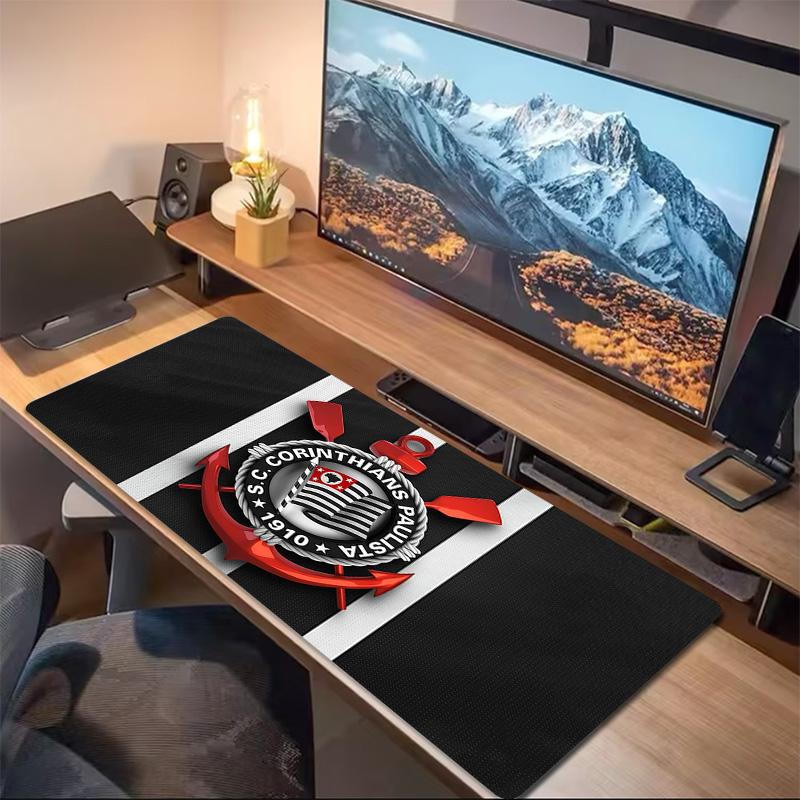 Corinthians Print  Cushion Non-slip Laptop Tablet Big Mousepad XXL Mat Mini PC Playmat With Lock edge