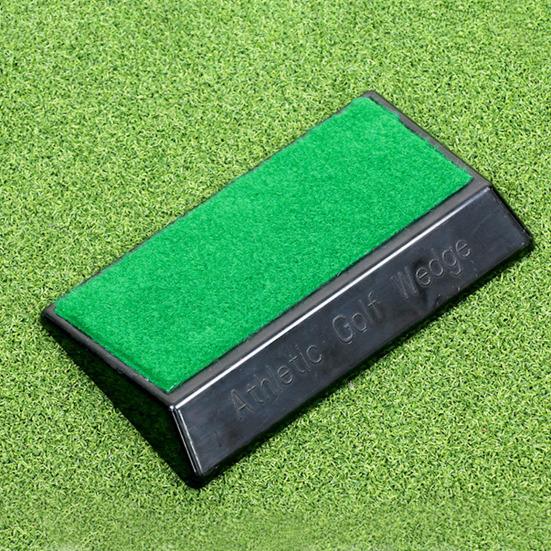 Компактный портативный тренажер для гольфа с простой в использовании педалью коррекции выравнивания на 15 градусов