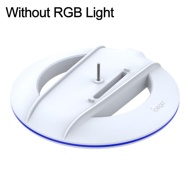 RGB Вертикальная охлаждающая подставка для консоли PlayStation PS5 Slim Дисковая/Цифровая версия Противоскользящее основание Держатель Игровые аксессуары