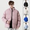 Autumn and Winter New Winter Cotton-padded Clothes for Men and Women with The Same Loose Stand-up Collar Trendy Brand Cotton-padded Jacket