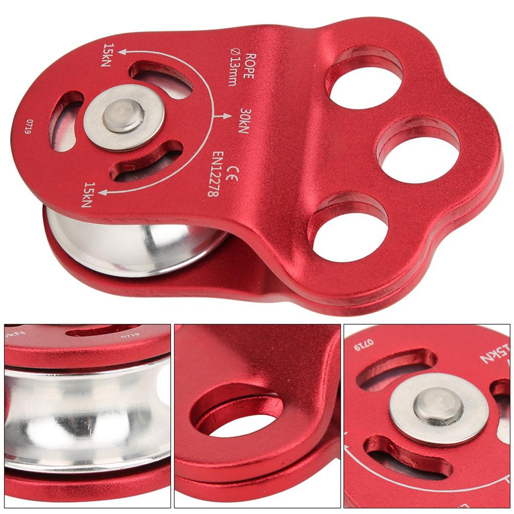 Открытый скалолазание альпинизм пересечение транспорта три отверстия одиночный подшипник шкива