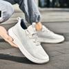 Fashion Jogging Lightweight Men's Fitness Sneakers Mesh Tenis Hombres Platform Luxury Shoes Large Size Summer Breathable Sneaker