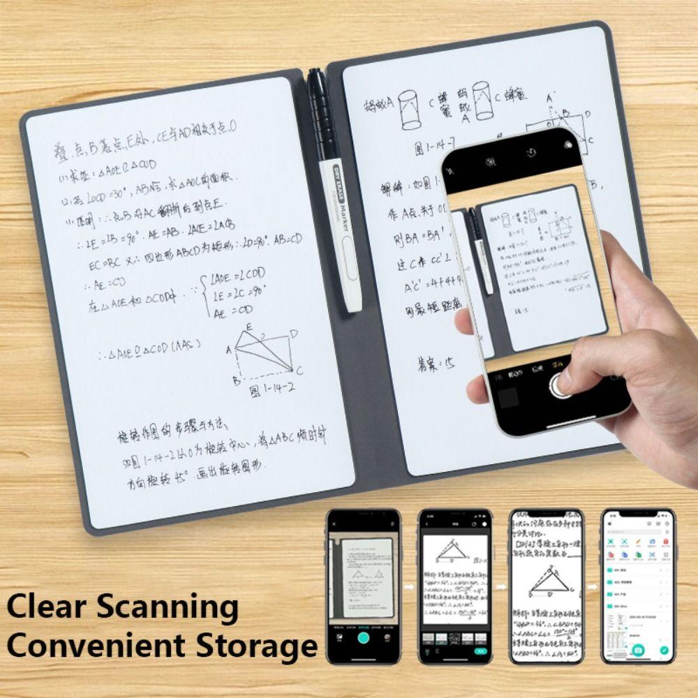 Кожаная стираемая доска для черчения, многоразовые офисные блокноты, портативный еженедельник для школы и офиса