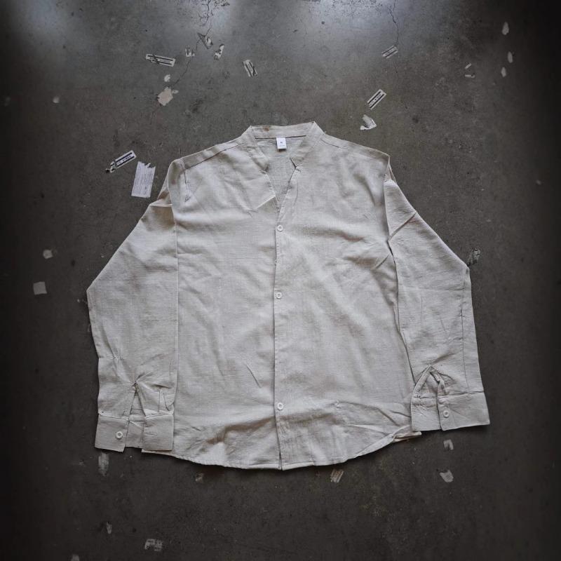 Трансграничный европейский и американский спортивный костюм мужской льняной осенний повседневный костюм с длинными рукавами модные брюки карго внешнеторговый комплект из двух предметов