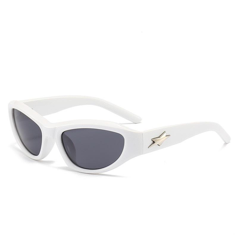 New Fashion Sunglasses Y2K Millennium Hot Girl Trendy Pentagram Glasses