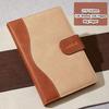 Тетрадь деловая A5 с кожаной пряжкой, книга записей рабочих встреч, блокнот, ежедневник, книга выписок, путевой журнал, 128 листов, 256 страниц