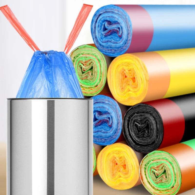75pcs Household Disposable Trash Pouch Kitchen Storage Garbage Bags Cleaning Waste Bag Plastic Bag