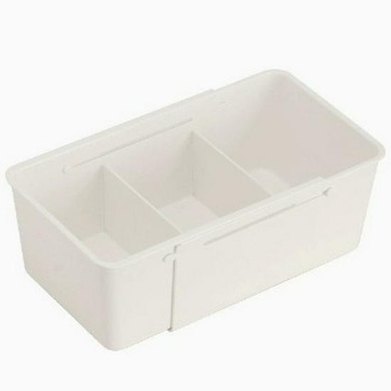 Эксклюзив для новичков: Выдвижной органайзер для хранения в ящике со встроенными разделителями для макияжа