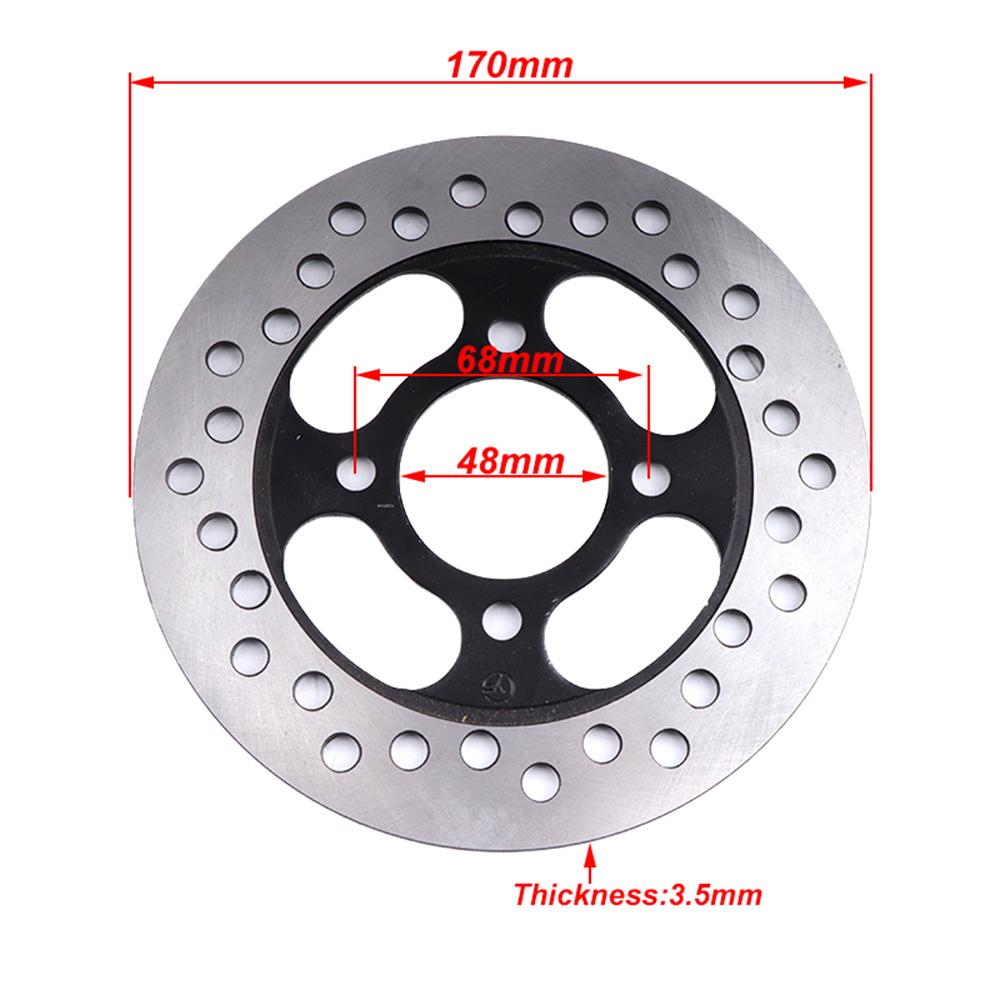 Universal 160/170mm Brake Disc Plate Rotor 68mm Fit For 50cc 70cc 90cc 110cc 125cc 150cc ATV Buggy Go Kart Quad Bike Accessories