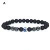 Женский браслет на щиколотку Красивый Простой Стильный Универсальный Привлекающий внимание Снимает усталость Легко носить Женский Девочки Черный Камень Галли Черный Камень Бусины Цепочка