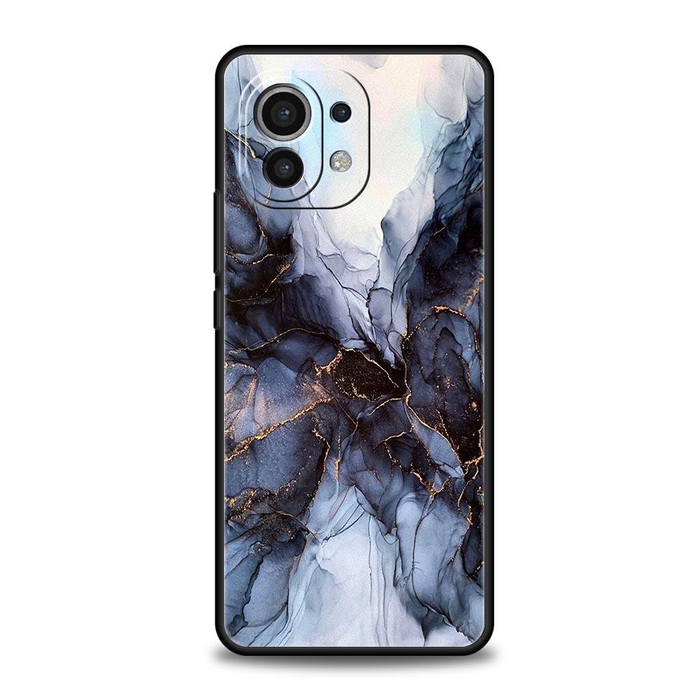 Чехол для телефона для Xiaomi 13 12 11 Lite 12T 11T 10T 9T Mi Poco M4 M3 X4 X3 Pro F4 F3 GT 5G Чехол Мягкий корпус Coque Мраморное искусство Мода