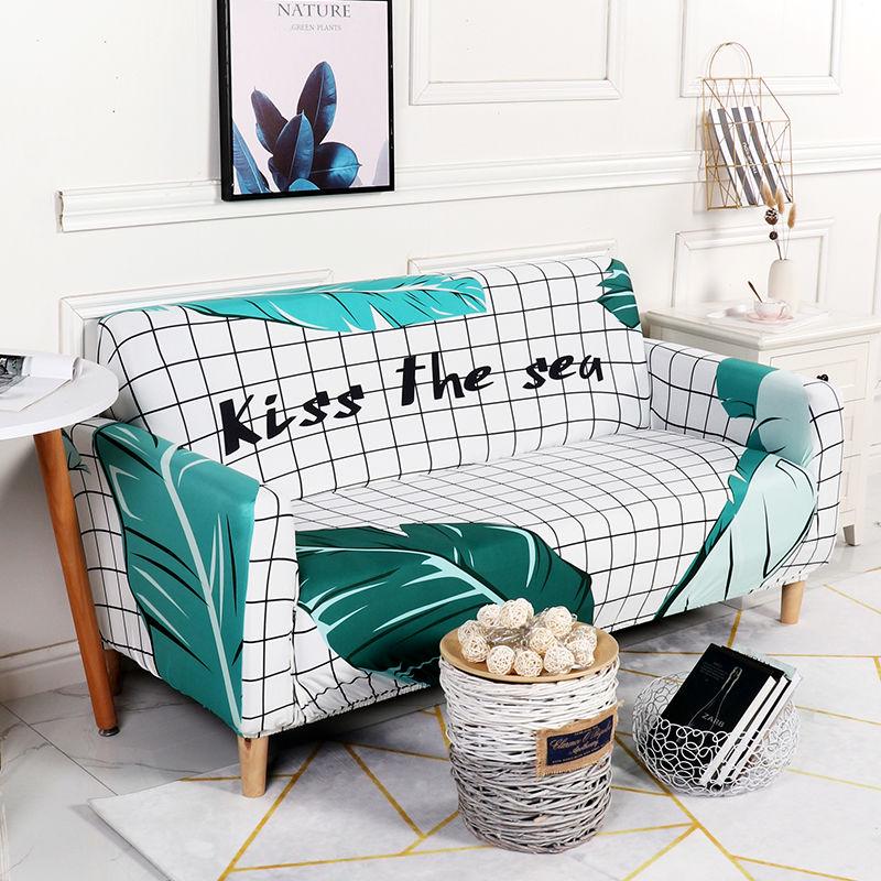 Чехлы для диванов с цветочным принтом в Европе, универсальные эластичные чехлы для диванов в гостиную на 1/2/3/4 места