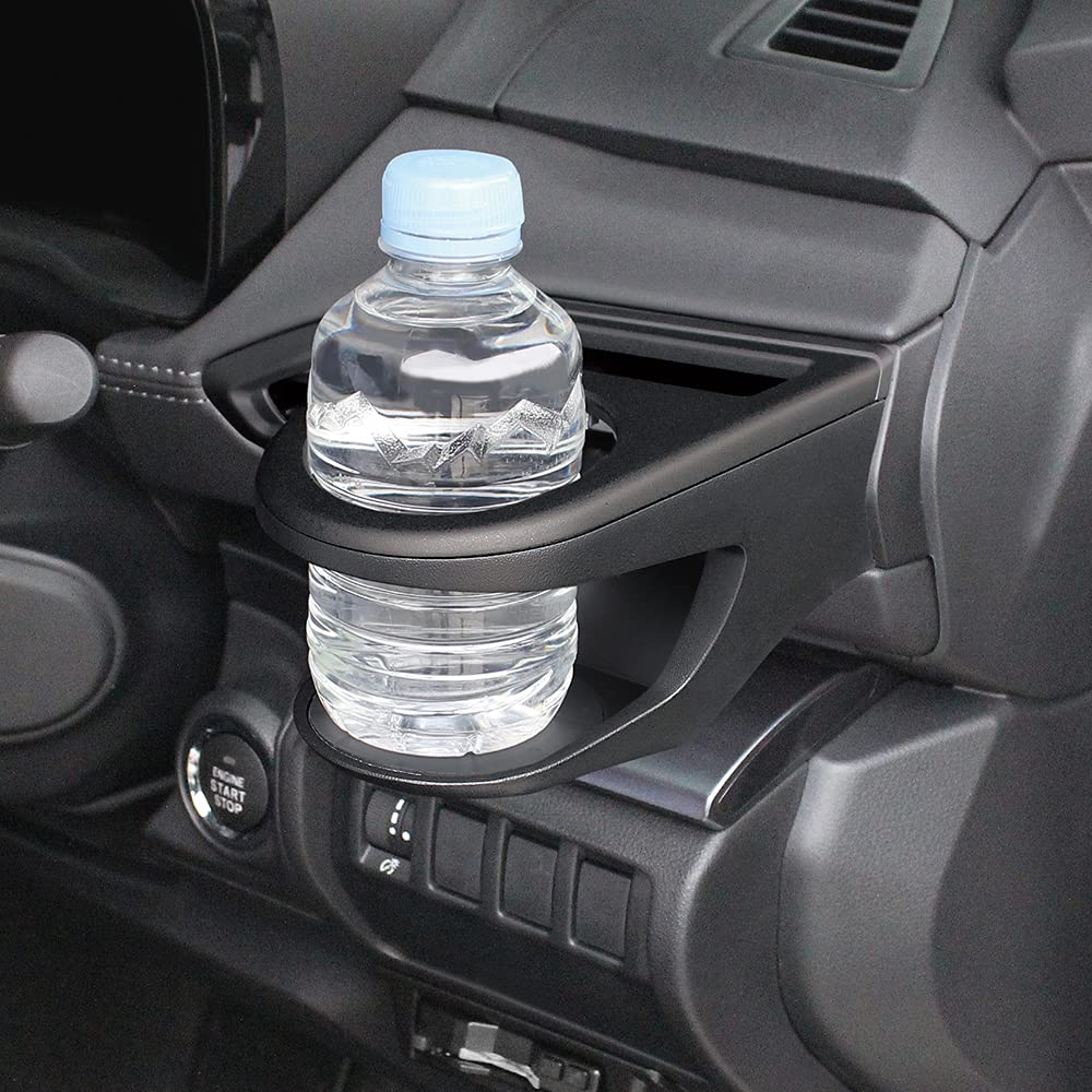 Tsuchiya Yac SY-SB8 Подстаканник для напитков с кондиционером серии Subaru VN Levorg для использования в автомобиле, Черный/Серебристый