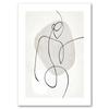 Sexy Female Body Art Poster Print Naked Nude Canvas Line Drawing Prints Abstract Woman Wall Art Painting Pictures Bedroom Decor