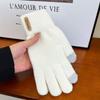 Gloves For Women In Winter, Thickened For Warmth, Yarn For Cycling In Autumn And Winter, Men And Women For Winter Insulat