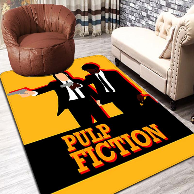 Pulp Fiction Rug Floor Mat for Living Room or Bedroom Soft and Comfortable Carpet a Gift for Birthday and Holiday.NFF0928335