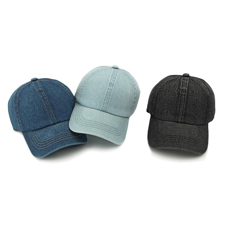 Весна Осень Женская Солнцезащитная Шляпа Хвост Панама Джинсовая Бейсболка